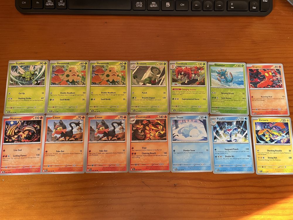 Vendo/Troco cartas Pokémon