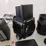 Conjunto fotográfico Mamiya RZ67 professional II - médio formato