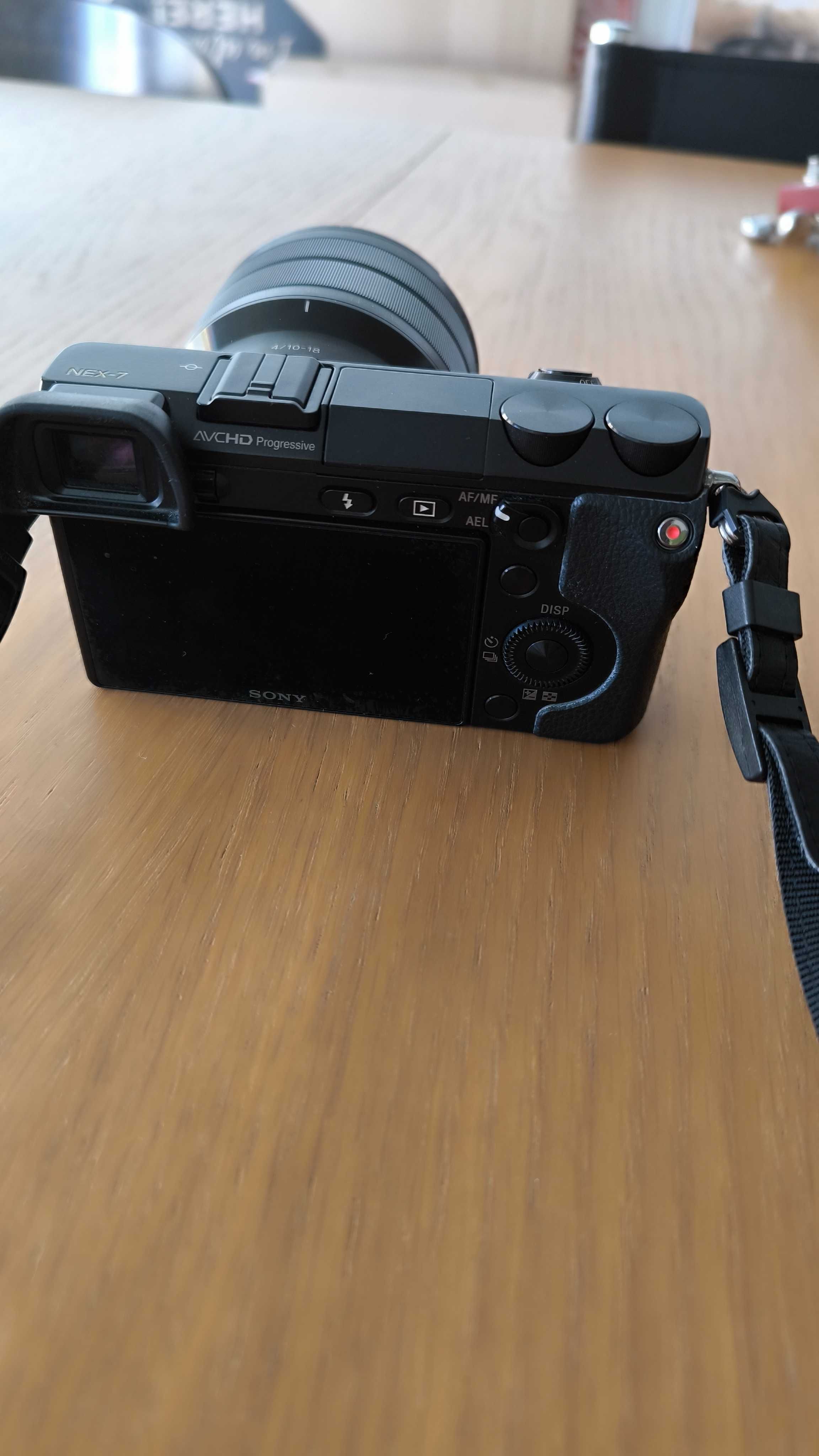 Maquina fotográfica Sony NEX-7 24 mp com 2 lentes e acessórios