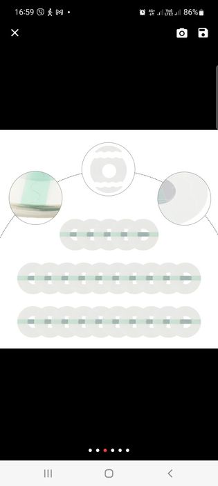 Тейп на тканевій основі і вологостійкий прозорий для підклейки сенсора
