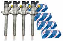 Wtryski Focus Citroen C4 C5 Volvo C30 V50 1.6 TDCI HDI 044.5110.188