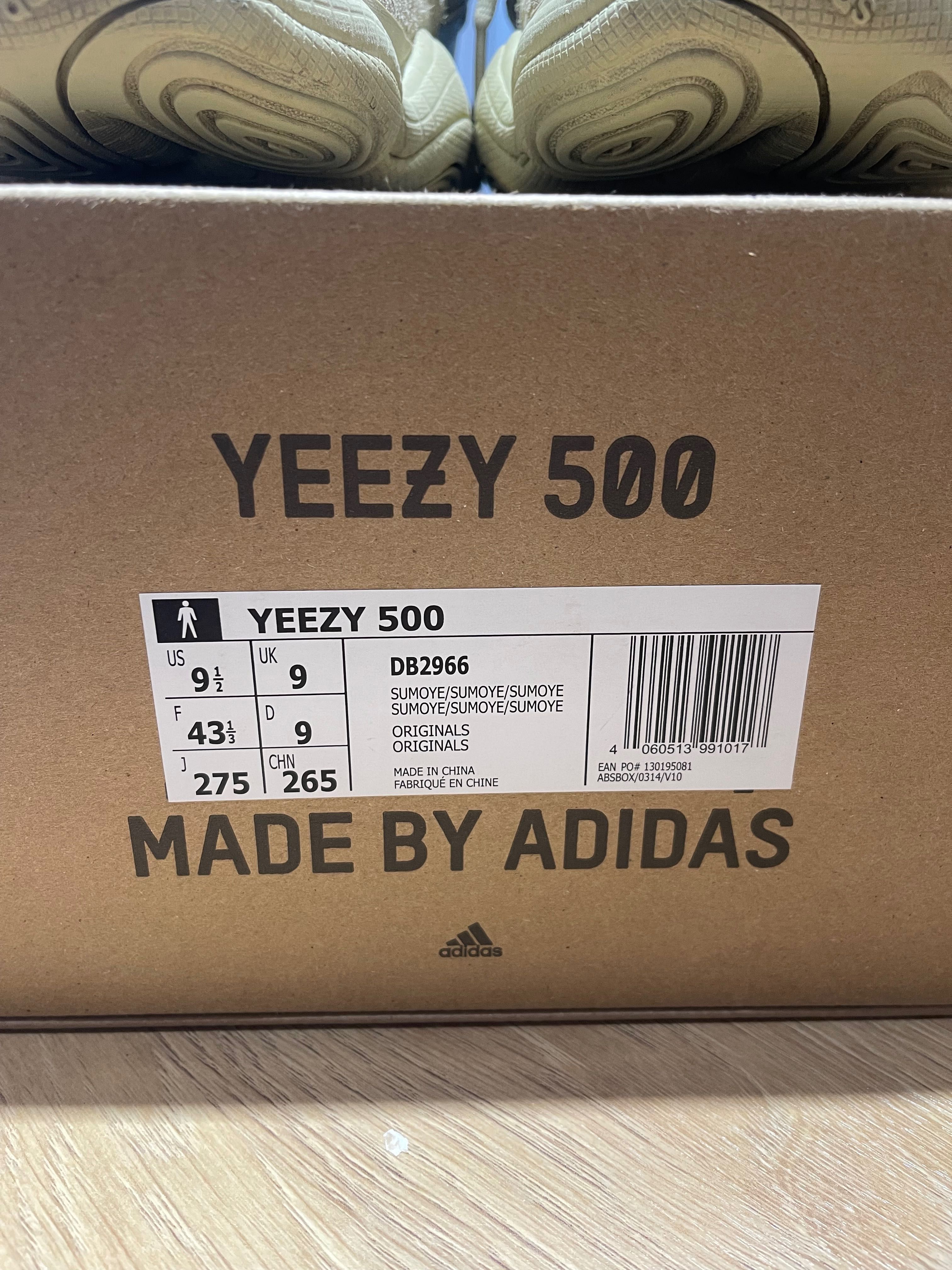 Adidas Yeezy boost 500 Super Moon yellow 43