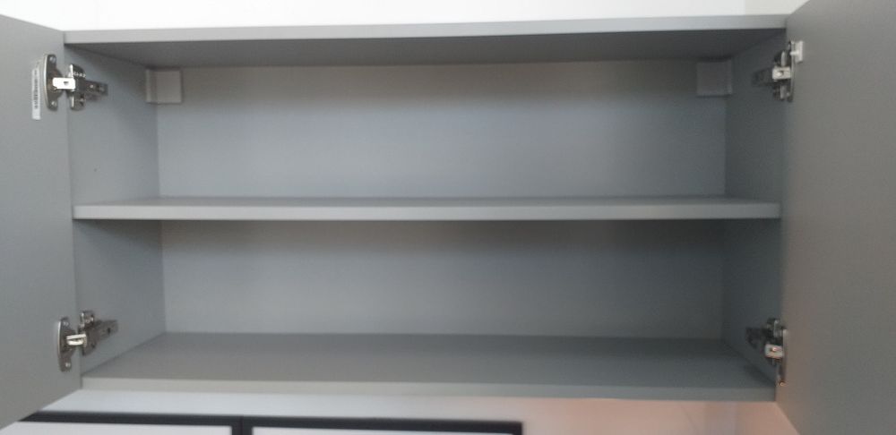 Półka pozioma bez przegrody CREATIVE szara