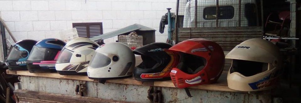 Lote de capacetes