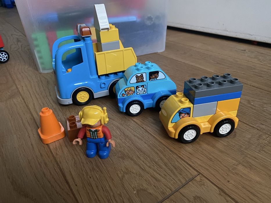 Lego duplo мої перші машинки, Автобус Львів,Самоскид.Деревʼяні іграшки