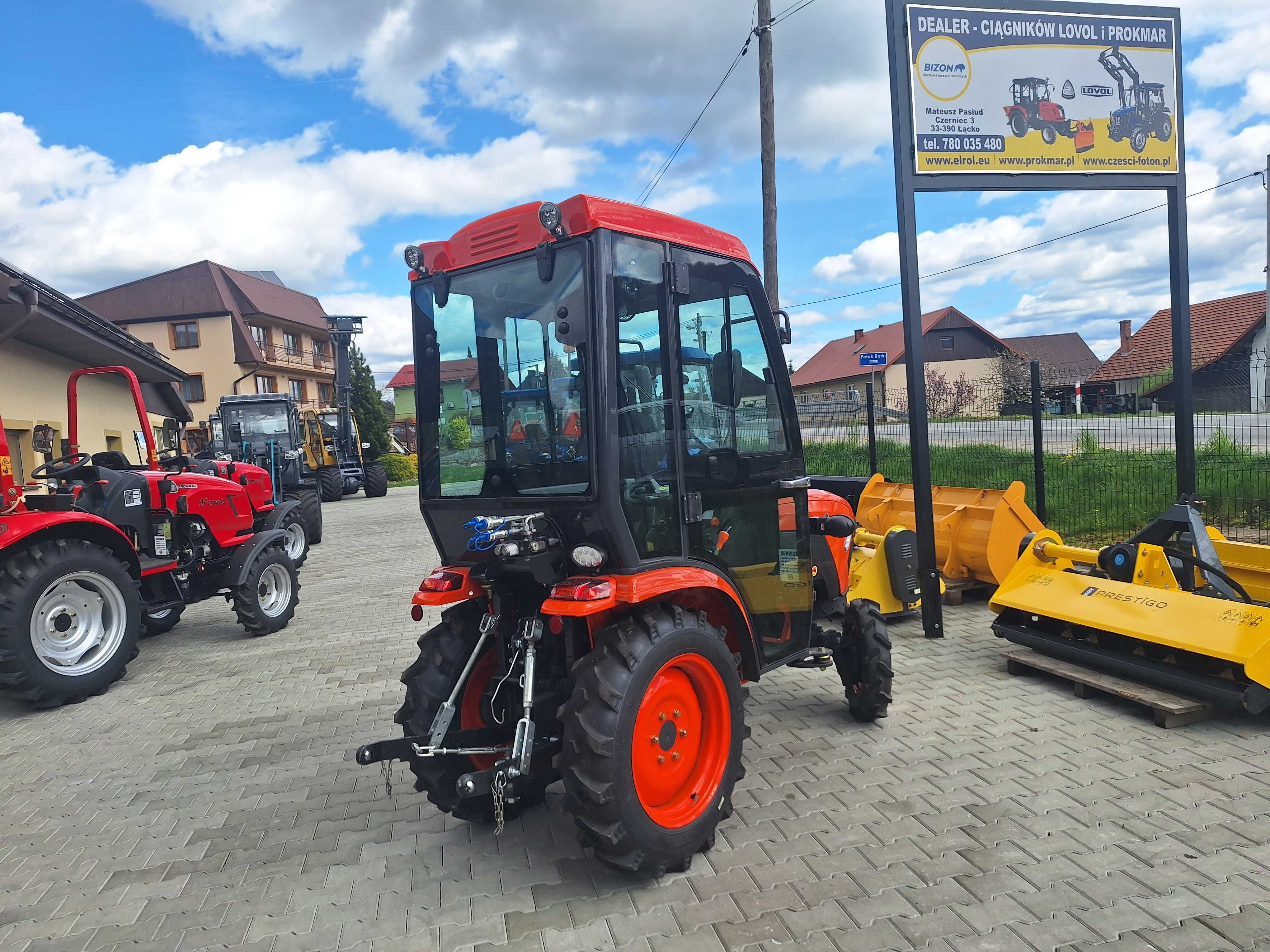 Fabrycznie nowy ciągnik Prokmar T25 4x4 pod prow i zimowe odśnieżanie