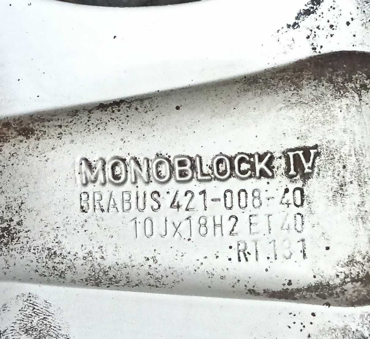 Felgi Aluminiowe BRABUS 18 Monoblock IV Brabus