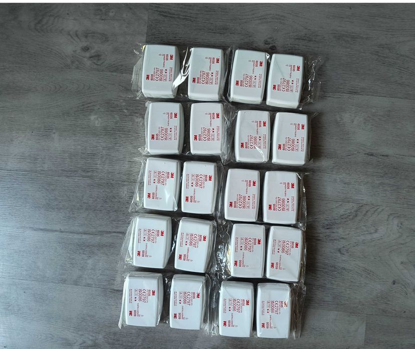 maska do twarzy  przeciwpyłowy Zestaw filtrów 6035 3M 10kompletów