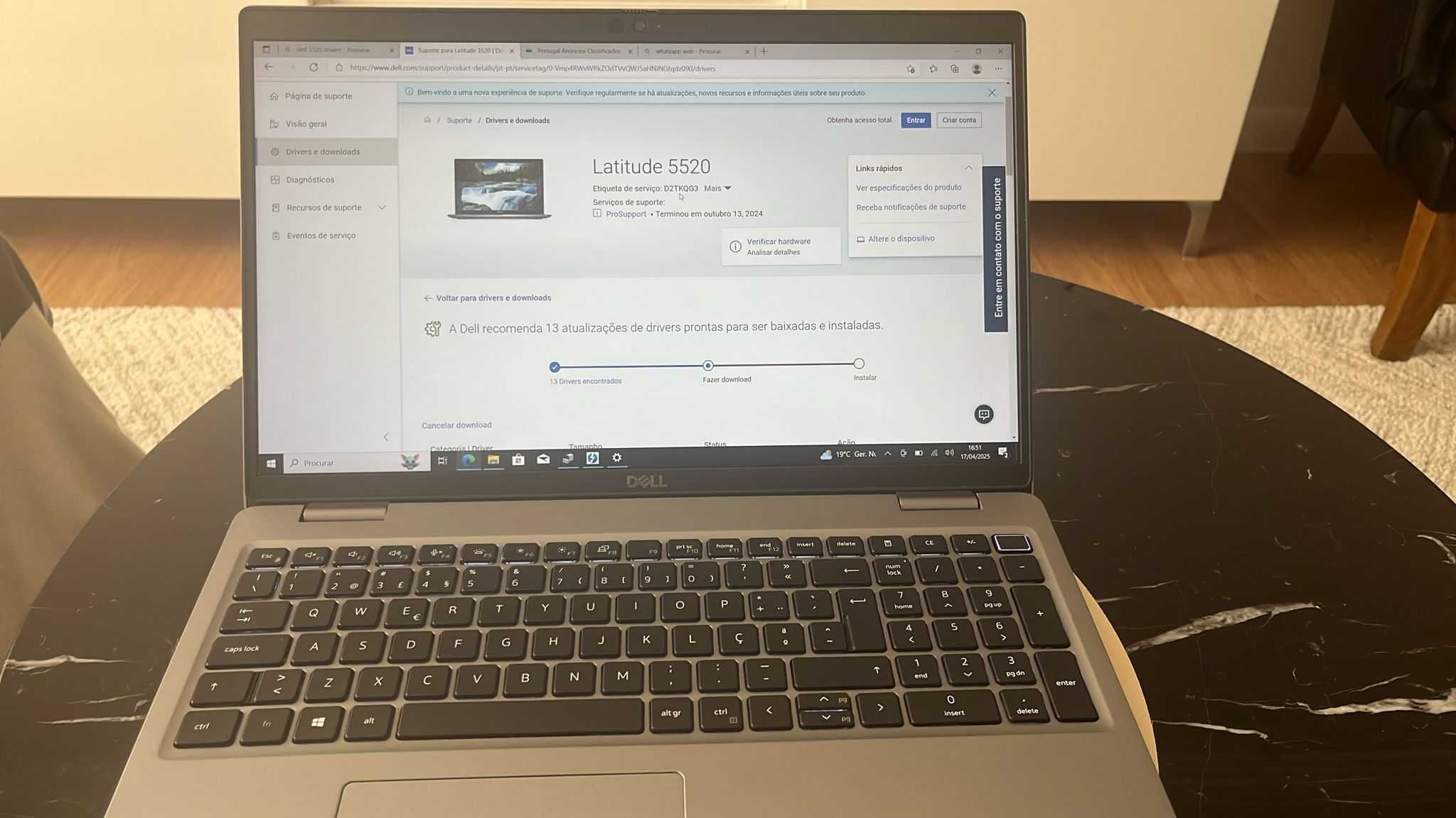 DELL Latitude 5520 (Como Novo)