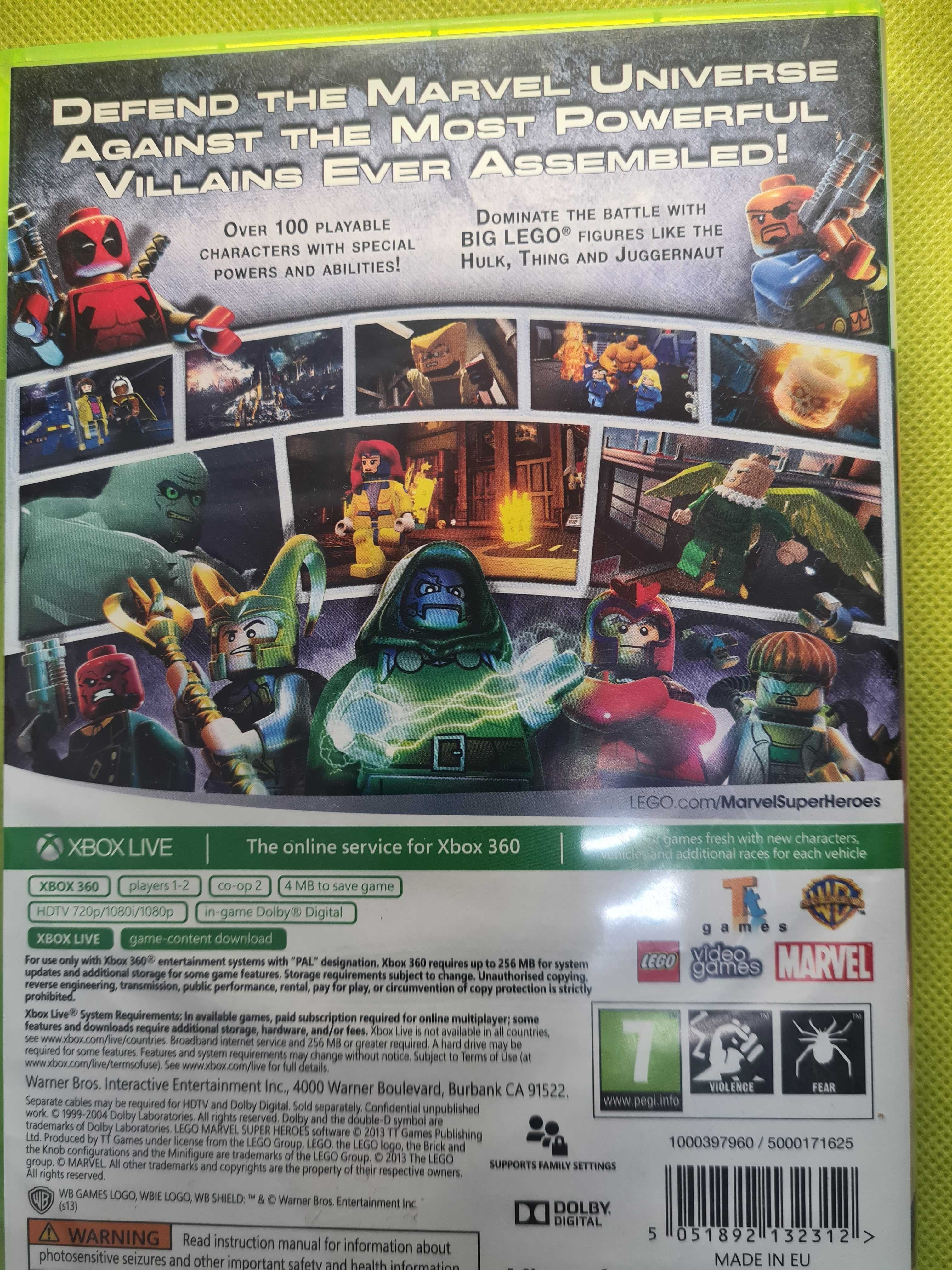 Lego Marvel Super Heroes na konsolę Xbox 360