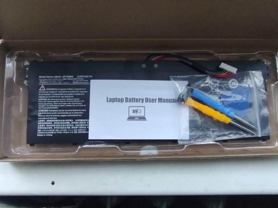 Акамулятор AP19B8K (3INP5/82/70) для Acer