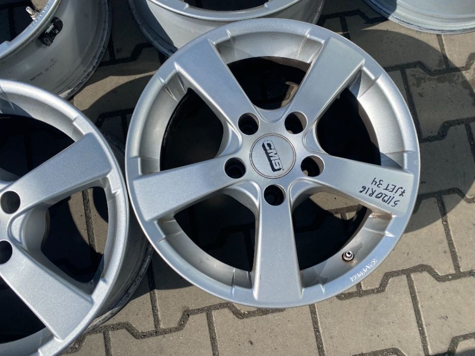 Диски CMS 5/120 R16 7J ET34 комплект з Німеччини