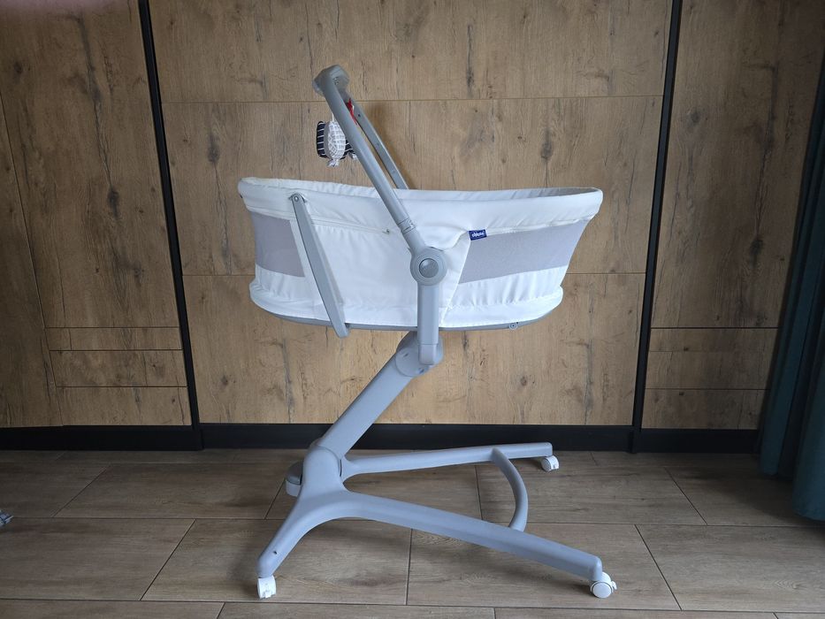 Łóżeczko Chicco Baby Hug Air 4w1 – White snow (białe)
