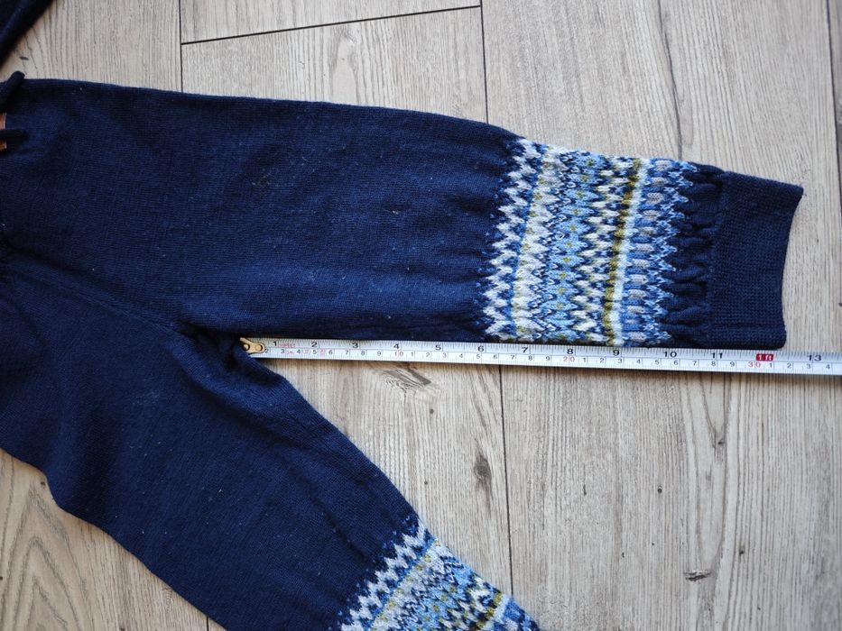 Komplet bluzka spodnie bielizna termiczna wełna merino Name It r. 92