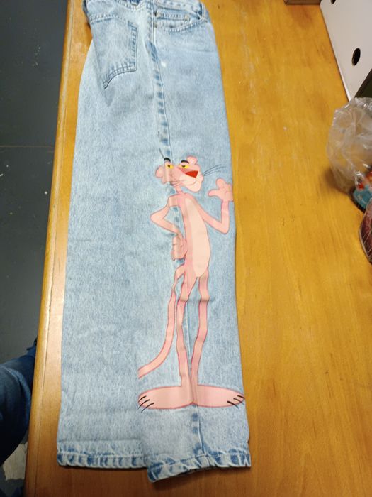 Calça Ganga Pantera Cor de rosa