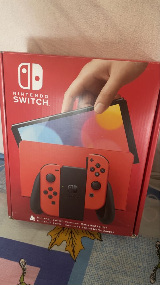 Консоль Nintendo Switch Oled Mario Red Edition