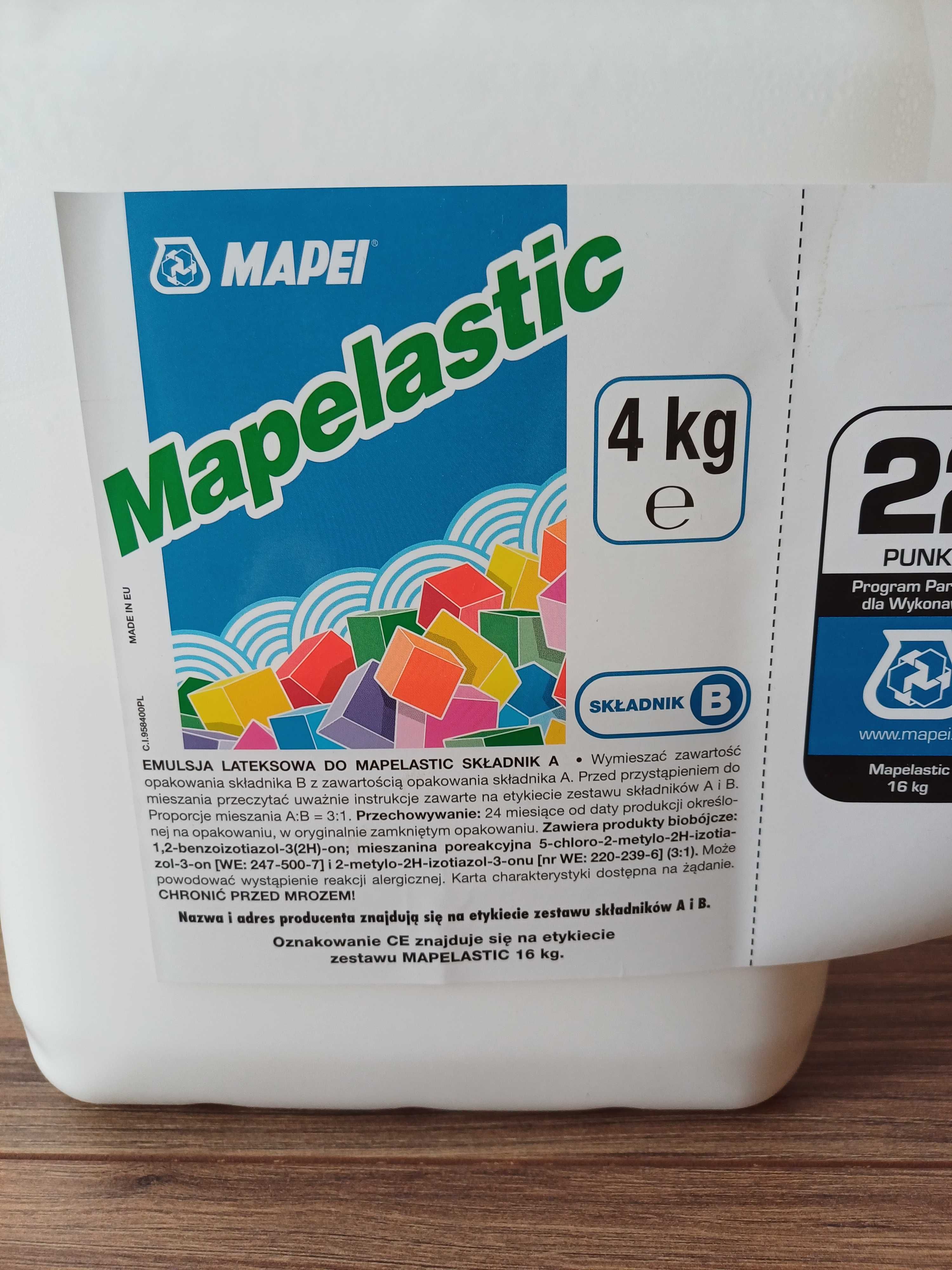 Mapei Mapelastic hydroizolacja emulsja lateksowa składnik B
