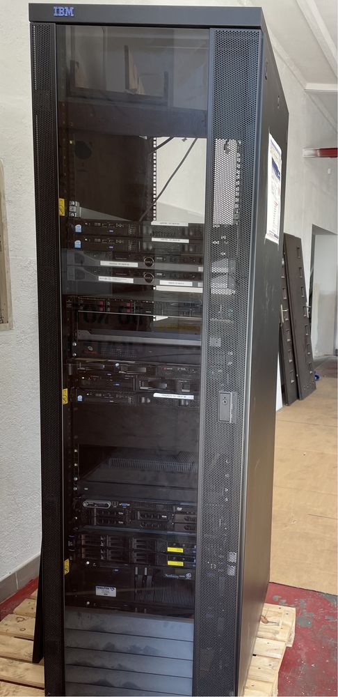 Serwerownia serwer hp dl360 g10 IBM szafa Dell Adax Koźle