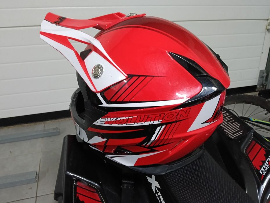 Capacete motocross criança