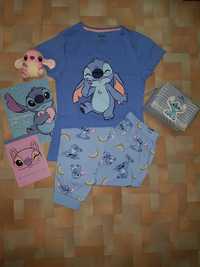 Красивая пижама, комплект котон Стич, Stitch Disney 2XS размер