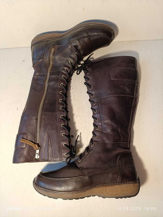 kozaki skórzane Timberland