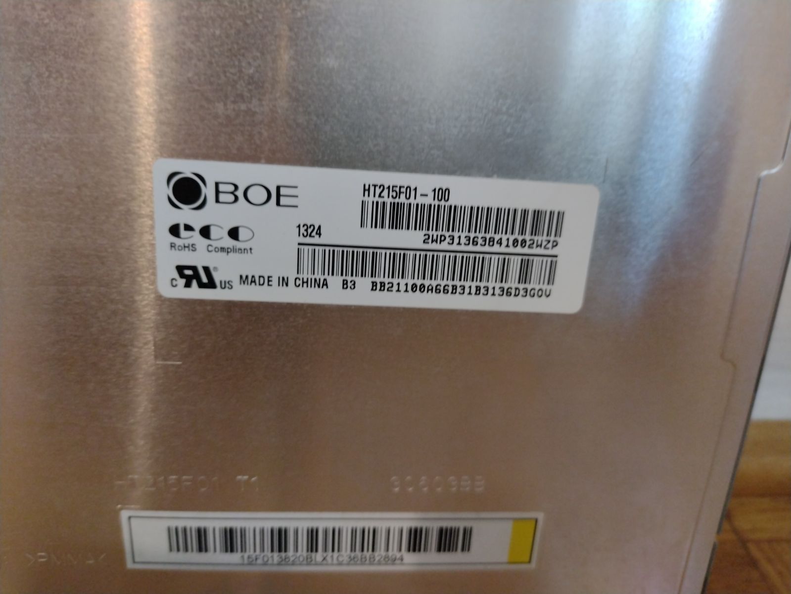 Matryca LCD BOE 22" ( serwis 21.5" ) . HT 215 F - 01 -100 . FULL HD -1