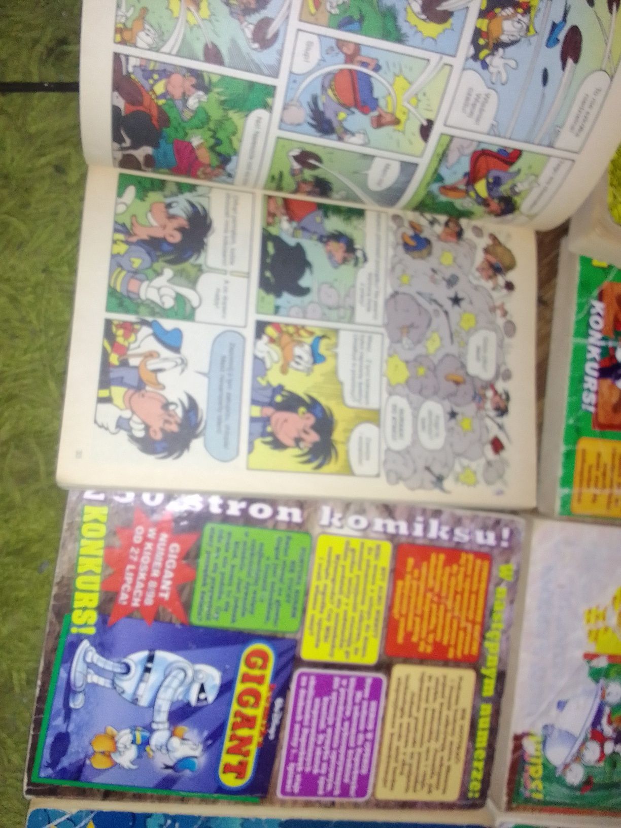 Zestaw komiksów gigant 97/98