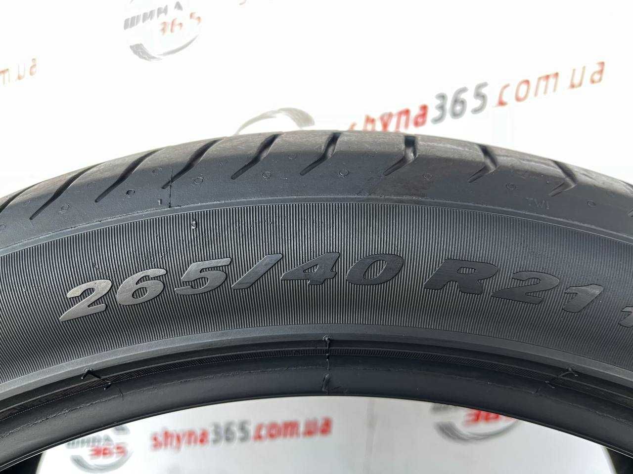 Різноширокі БУ літні шини 265/40 295/35 R21 PIRELLI PZERO