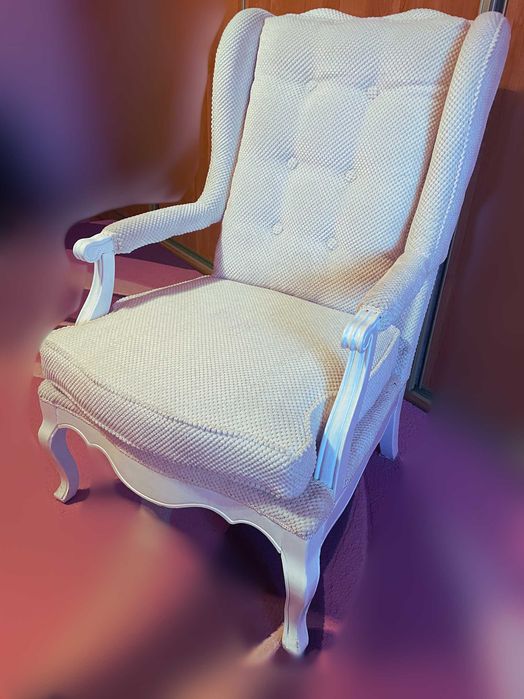 Fotel uszak/ludwik - po renowacji