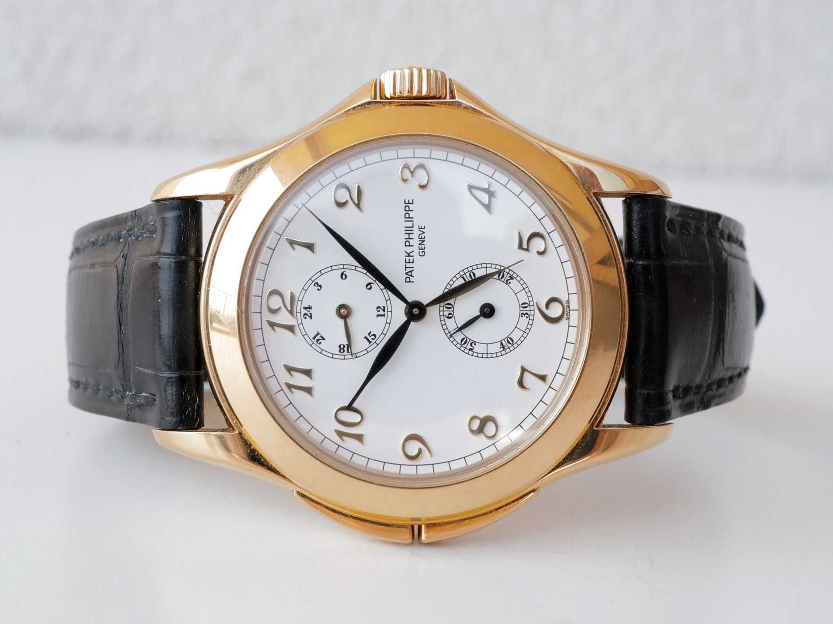 Patek Philippe Calatrava Travel Time 18K Yellow Gold