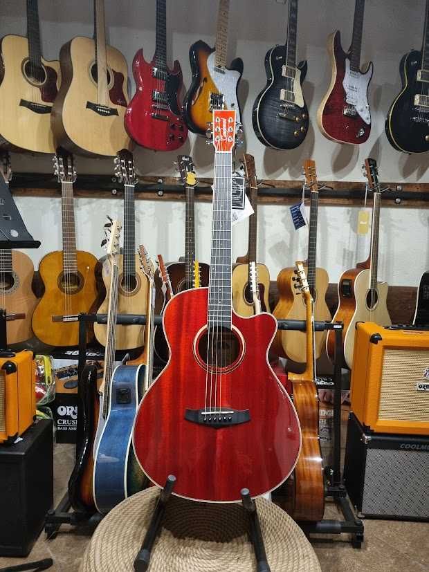 TANGLEWOOD TW4CE Solid top gitara elektroakustyczna Lity mahoniowy top