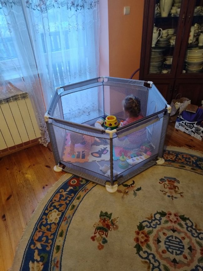 Kojec Suchy Dziecięcy Do Zabaw Dla Dzieci Dziecka 130cm Bezpieczny