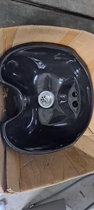 Bacia de rampa de cabeleireiro