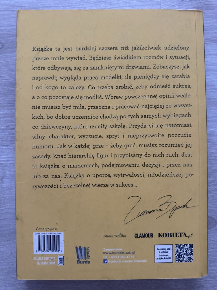 Książka „Modelka”