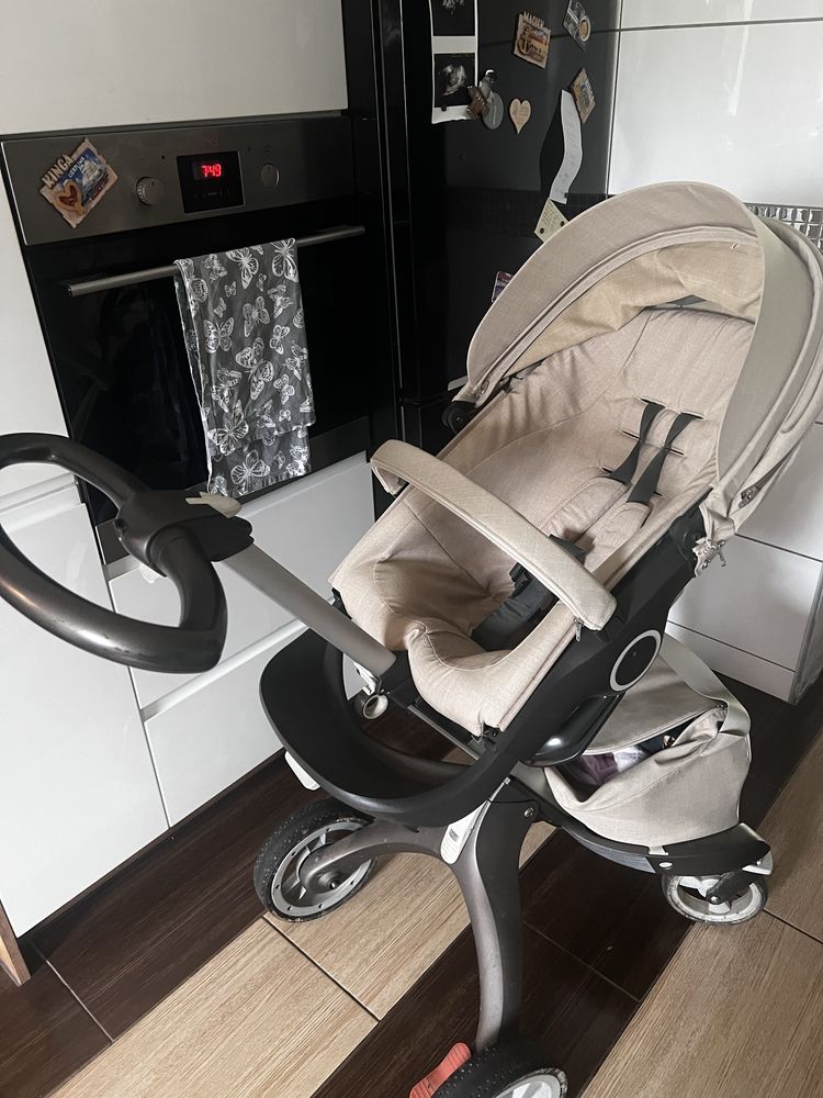 Sprzedam wozek Stokke xplory 3w1 + dodatki