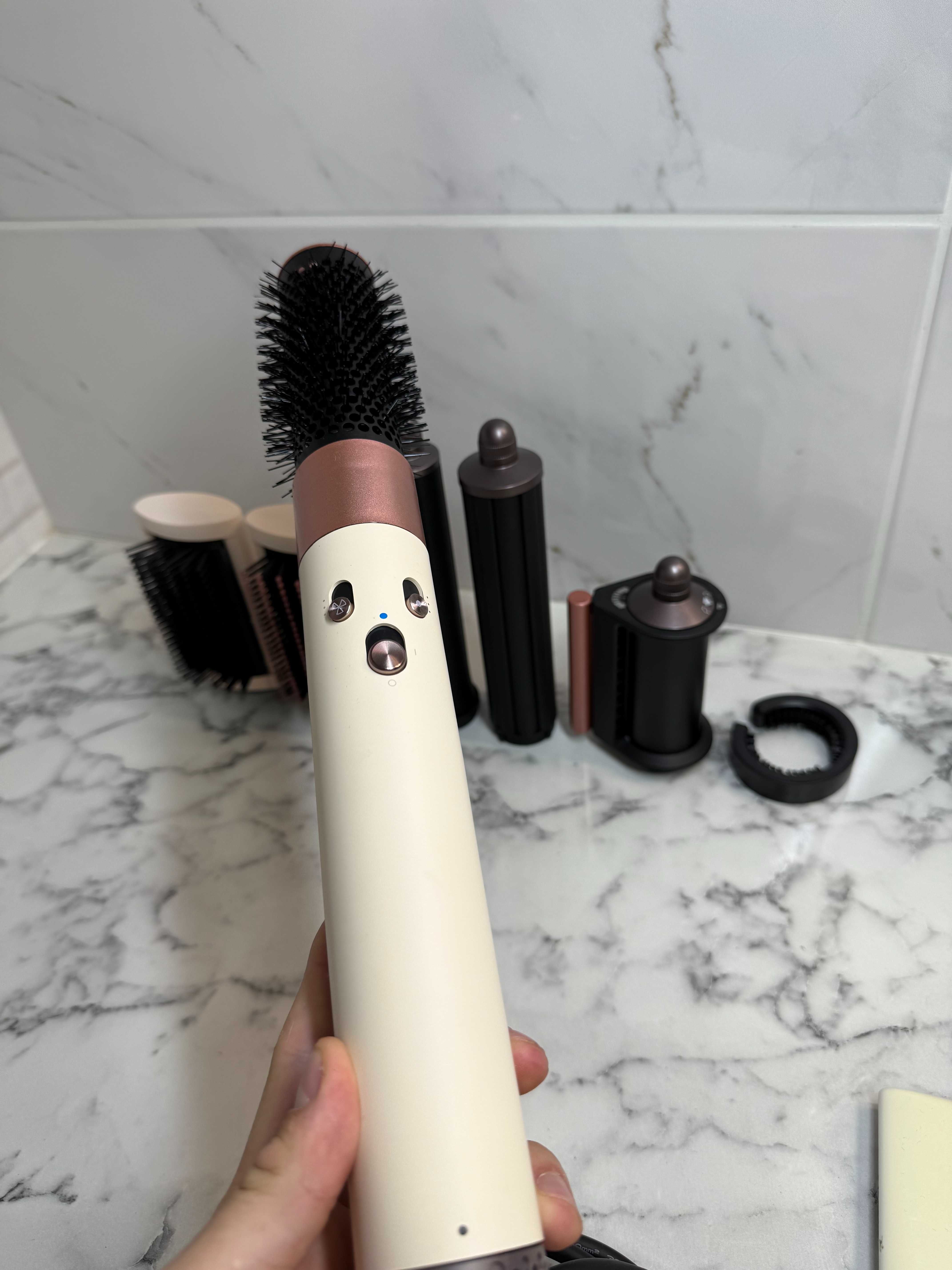 Super ціна! Стайлер Dyson Ceramic Pink без лого – 6в1 з іонізацією