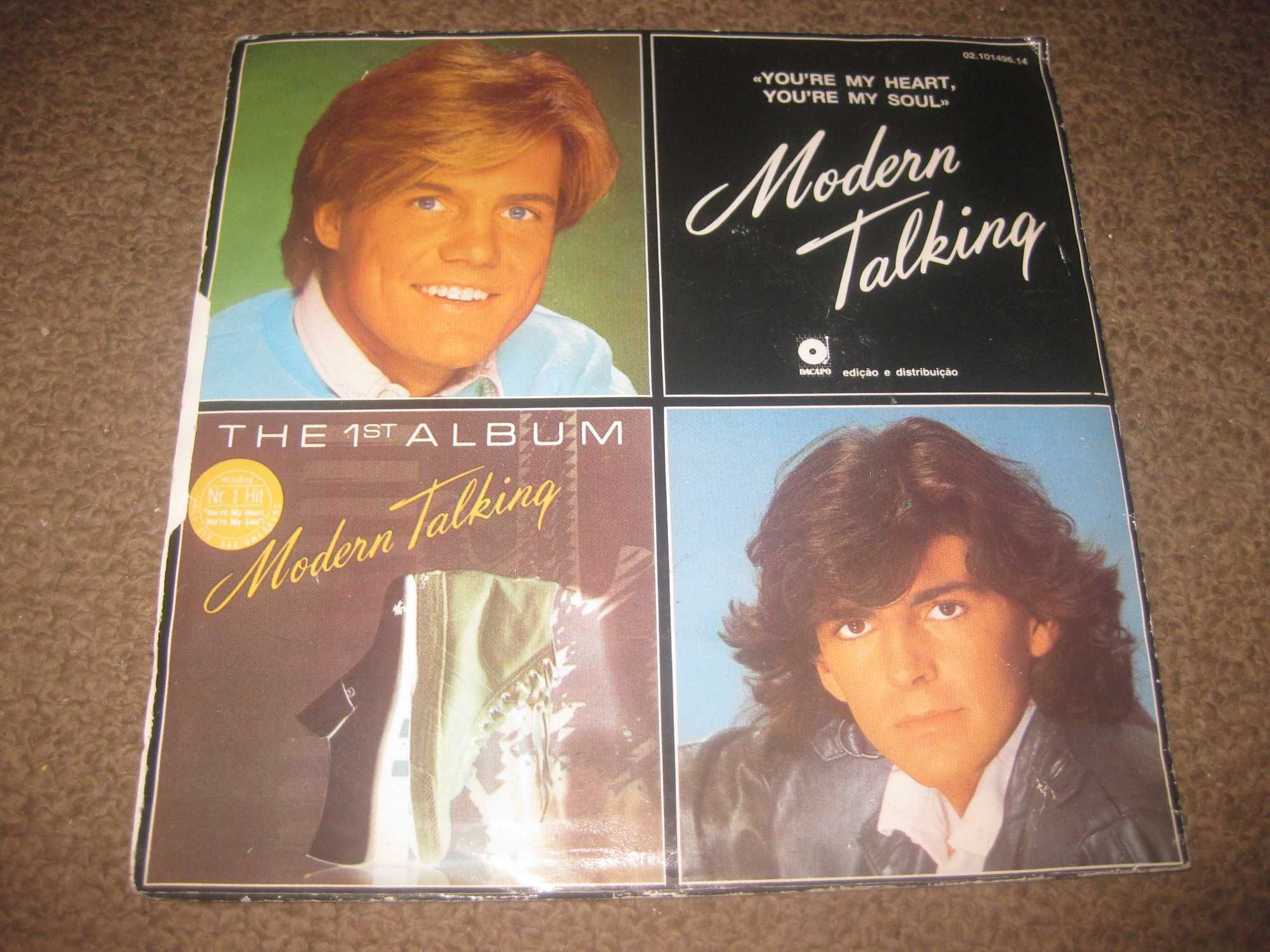 Vinil Single dos Modern Talking "You`re My Heart, You`re My Soul"