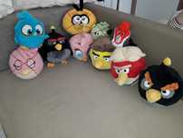 Pluszaki Angry Birds Star Wars i inne 6 sztuk. 30zł /sztuka