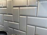 Płytki Fabresa białe cegiełki 10x20cm  hiszpańskie do kuchni łazienki