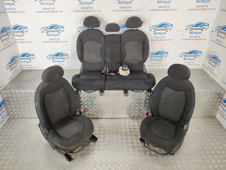 BANCO BANCOS ORIGINAIS MINI COOPER ONE D R60 COUNTRYMAN TECIDO AIRBAG