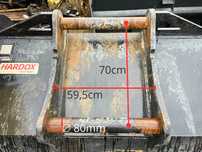 Łyżka KST S80 do koparki Komatsu PC290 – 2400L