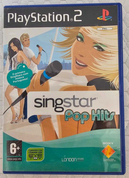 Singstar Pop Hits para PS2