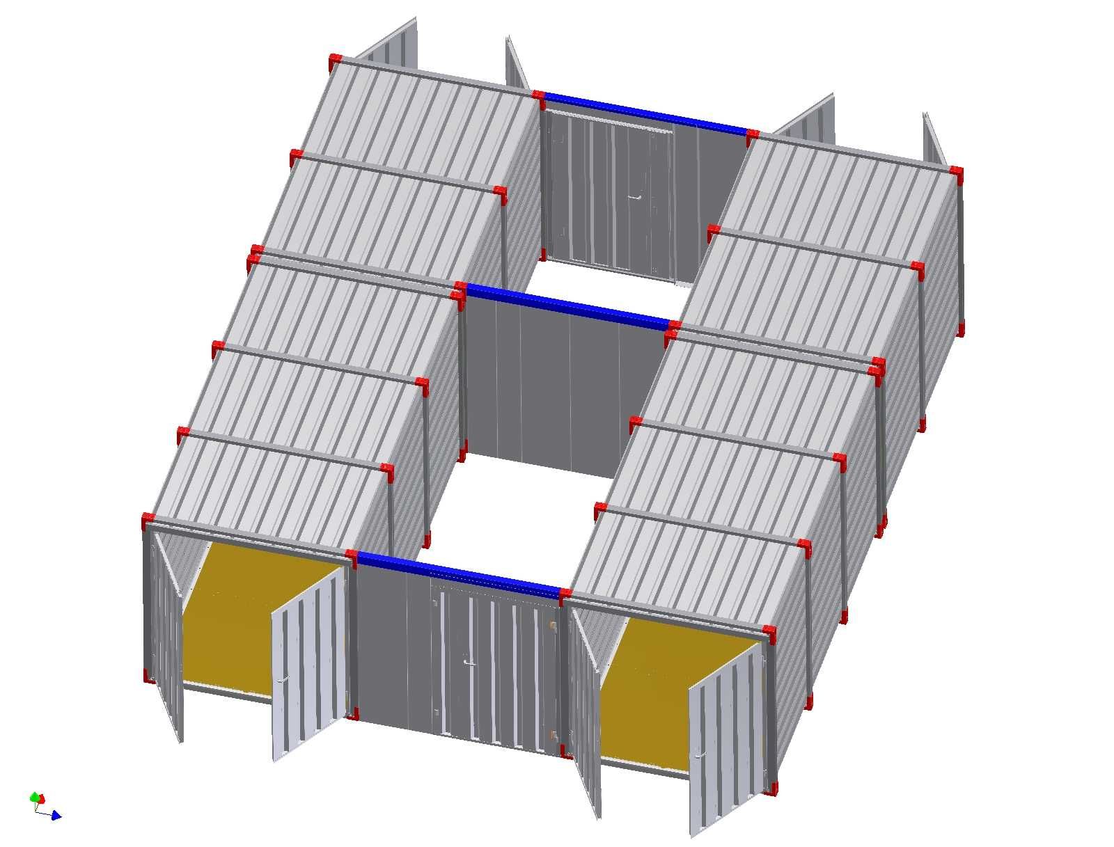 Contentor obras Storage container Maritimo