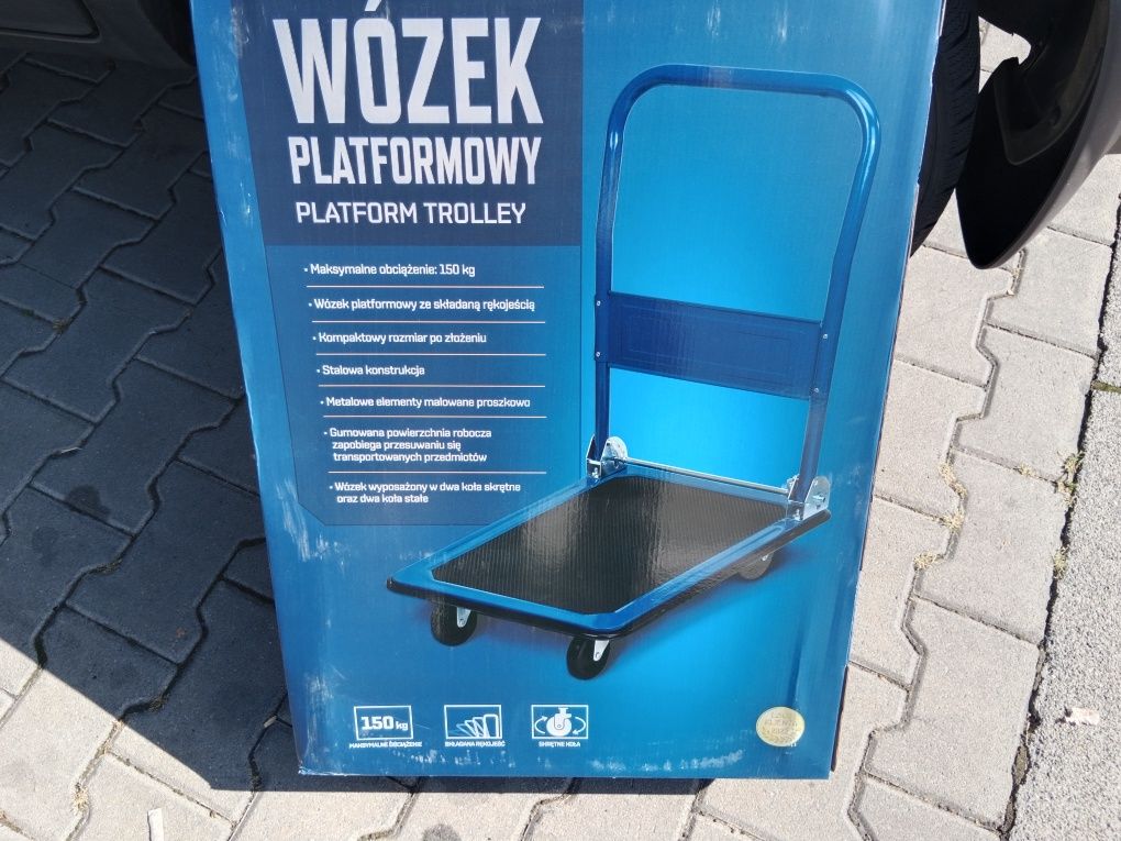 Nowy wózek platformowy