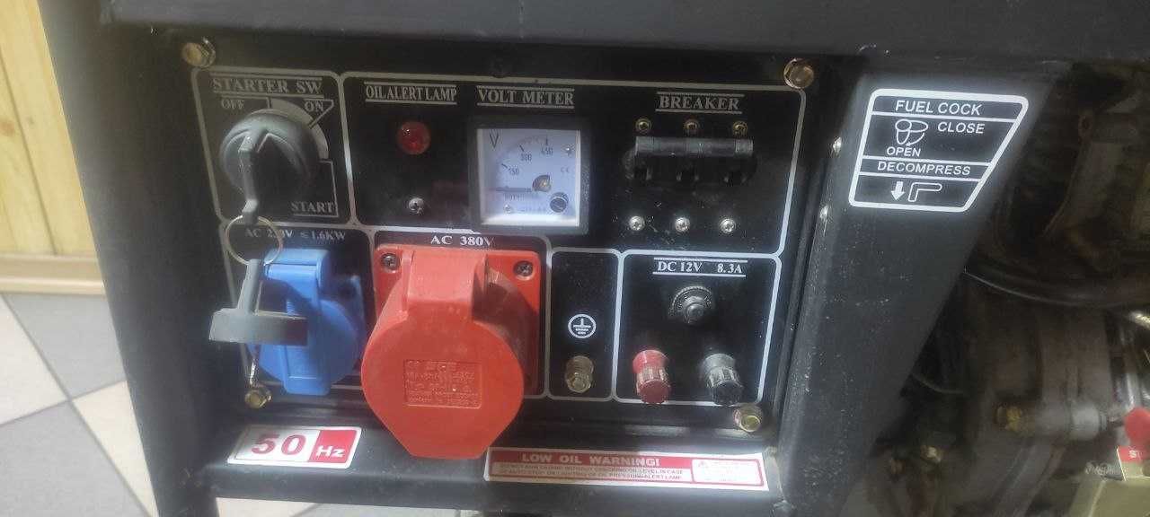 Дизельний генератор FORTE FGD6500E3 (3 фази) 5 кВт