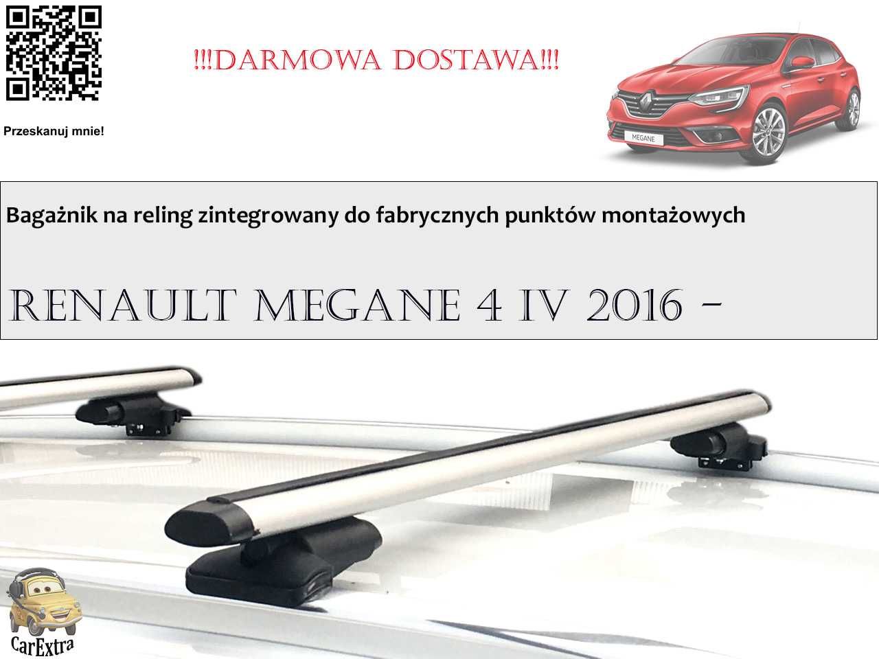 Bagażnik Dachowy Renault Megane 4 IV 2016 -