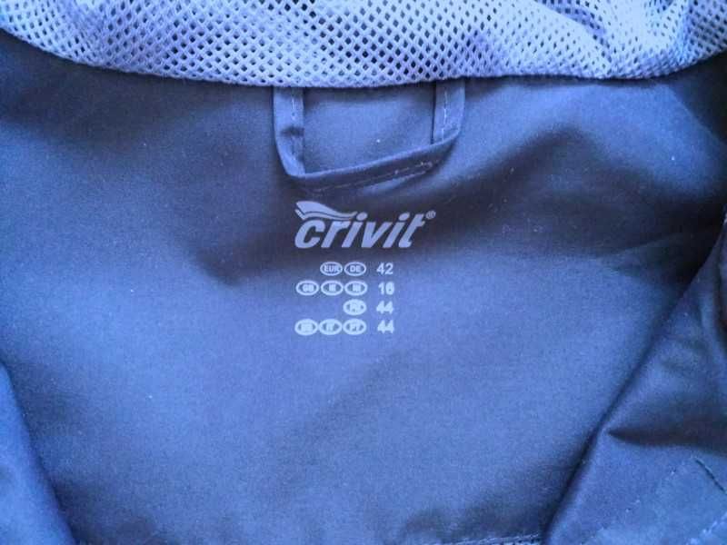 Nowa granatowa kurtka przeciwdeszczowa, wiatrówka damska 42, kaptur