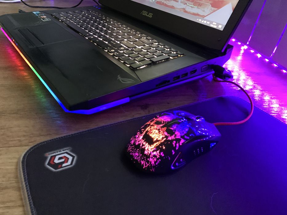 *Игровой ноутбук Asus Rog 17 + девайсы