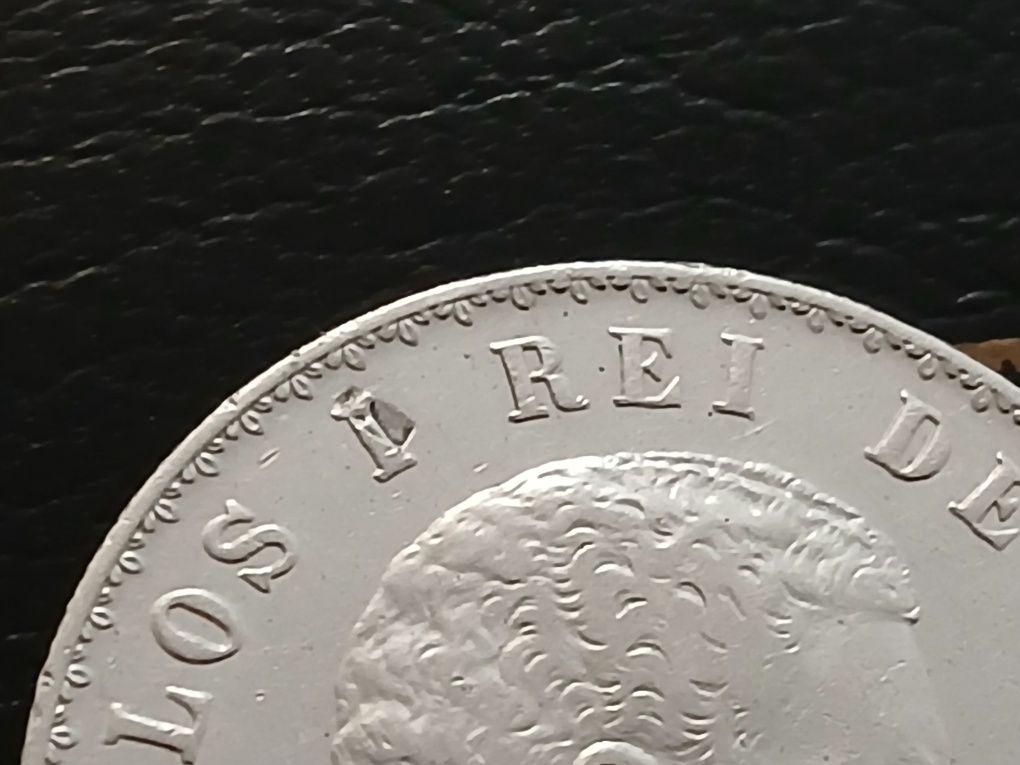 Moeda de prata 500 Reis de 1906 (Escassa)