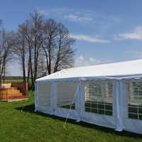 Wynajem namiotów imprezowych wypożyczalnia stołów komunia poprawiny